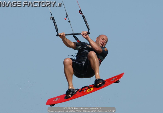 2005-08-09 Rimini - Bunker - Kitesurf